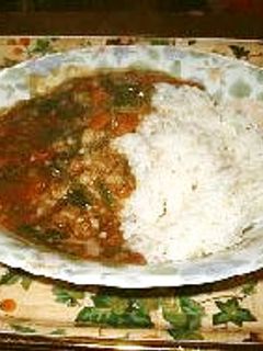 ほうれん草のカレー-レシピのメイン写真