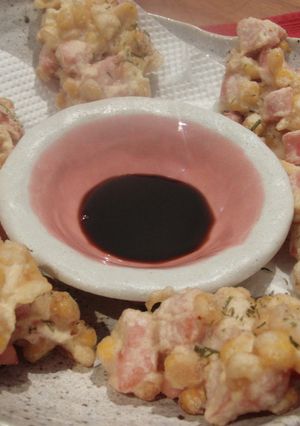 魚肉ソーセージとコーンの天ぷら-レシピのメイン写真