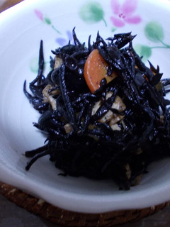 黒豆入り☆ひじきの煮物-レシピのメイン写真