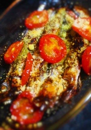ししゃものジェノベーゼ焼き-レシピのメイン写真