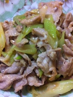 ☆簡単☆豚肉とネギの味噌炒め-レシピのメイン写真