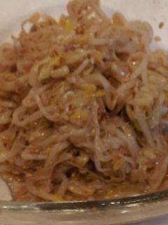 豆もやしのナムル-レシピのメイン写真