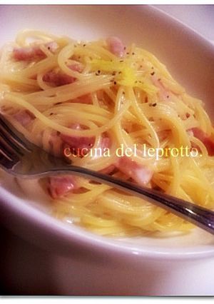 レモンクリームパスタ-レシピのメイン写真