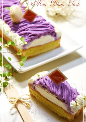 ⁂紫いものモンブランタルト⁂-レシピのメイン写真