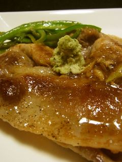 ポークソテーワサビソース 豚のワサビ焼き-レシピのメイン写真