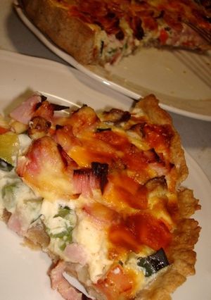 野菜たっぷりキッシュ-レシピのメイン写真
