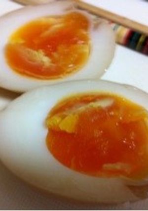 ラーメン屋の味玉を作ってみた-レシピのメイン写真