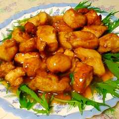 รูปของ 鶏肉にレモンたっぷりソースかけ