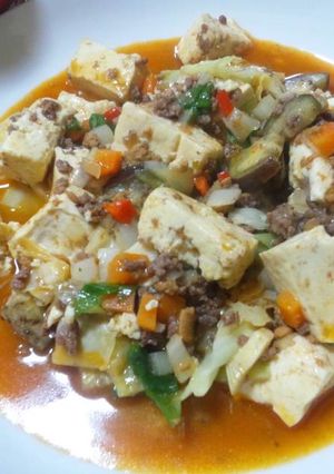 3色野菜で西洋麻婆豆腐-レシピのメイン写真