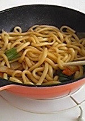 バター焼きうどん-レシピのメイン写真