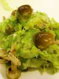 簡単♪キャベツとしめじの塩麹炒め