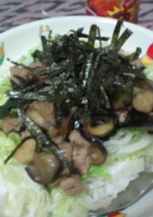 茄子とニラのﾀｺﾗｲｽ風ご飯-レシピのメイン写真