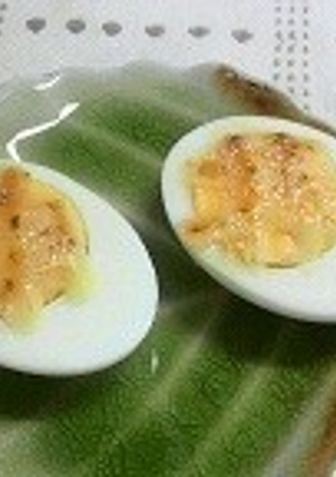 超簡単で美味しい♪ゆで玉子のマヨ焼き-レシピのメイン写真