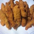 チーズ風味のスティックササミフライ