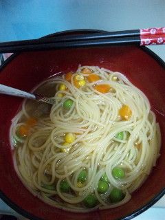 ☆お手軽スープパスタ☆-レシピのメイン写真