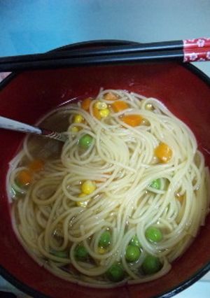 ☆お手軽スープパスタ☆-レシピのメイン写真