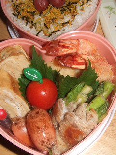 海老フライ弁当-レシピのメイン写真
