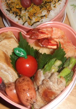 海老フライ弁当-レシピのメイン写真