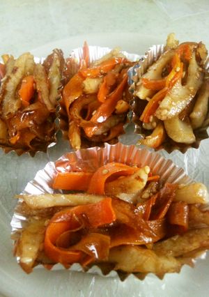 ★弁当の定番★ちくわと人参の炒め煮★-レシピのメイン写真