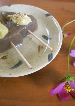簡単☆こんにゃくごま味噌田楽-レシピのメイン写真