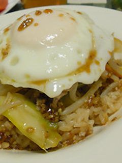肉野菜炒めのあんかけピラフ-レシピのメイン写真
