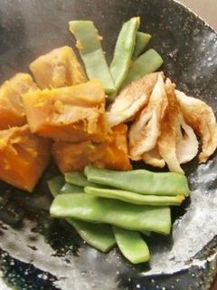 かぼちゃと竹輪のレンジ煮物-レシピのメイン写真