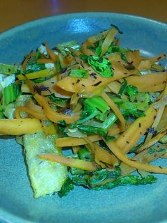 大根葉の炒め物-レシピのメイン写真