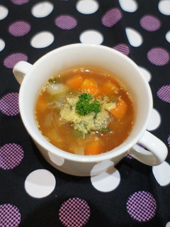ケチャップで簡単ミネストローネ風☆-レシピのメイン写真