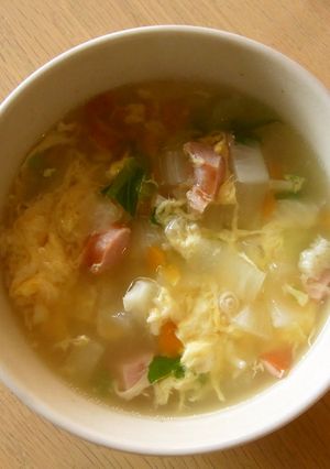 朝ご飯スープ-レシピのメイン写真