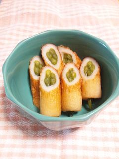 簡単!いんげんのちくわ詰め煮-レシピのメイン写真
