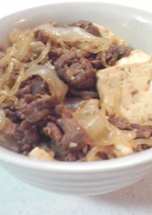 スタミナバッチリ！すき焼き風牛丼♡-レシピのメイン写真