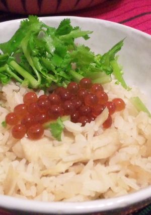 なんちゃってカオマンガイ(タイ風鶏ご飯)-レシピのメイン写真