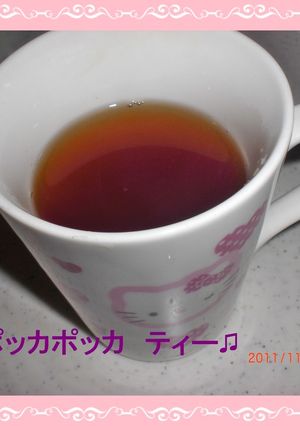 ✿ポッカポッカ　ティー✿-レシピのメイン写真