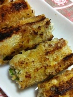 ちくわとアスパラのパン粉焼き-レシピのメイン写真