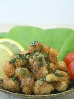 大豆たんぱく中粒のから揚げ-レシピのメイン写真