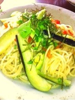 アボガドとフレッシュトマトの冷製パスタ♬-レシピのメイン写真