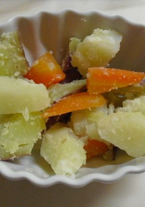 ほっくほく　秋の根菜サラダ-レシピのメイン写真