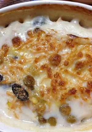 雑穀こんにゃく麺deヘルシーグラタン-レシピのメイン写真