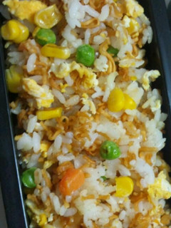 時短☆チキンラ-メンチャ-ハン-レシピのメイン写真