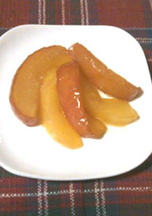 はちみつりんご酢で作るりんごのコンポート-レシピのメイン写真