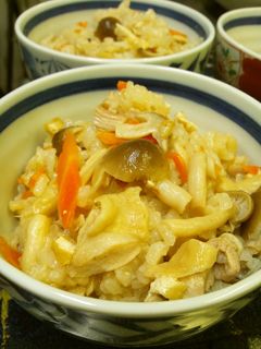 秋香る♪きのこと鶏肉の炊き込みご飯-レシピのメイン写真