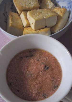 豆腐の明太子タレかけ-レシピのメイン写真