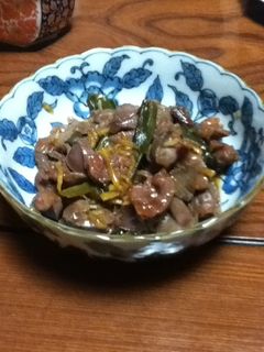 砂肝の生姜煮-レシピのメイン写真