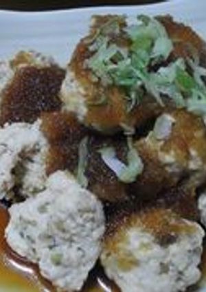 豆腐入り鶏だんご-レシピのメイン写真