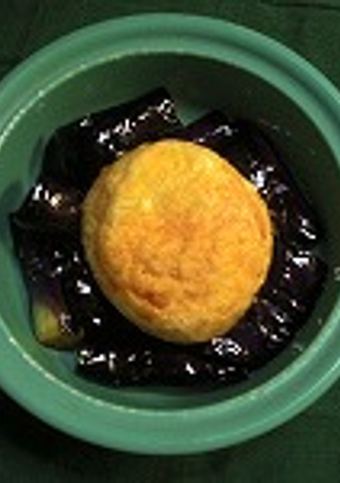 揚げナスとびっくり卵-レシピのメイン写真