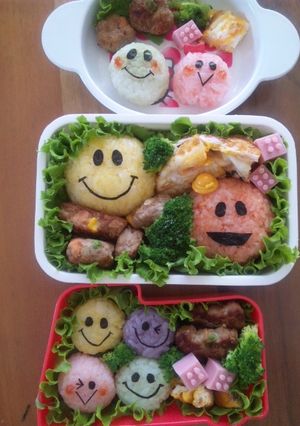 ｷｬﾗ弁〜ｶﾗﾌﾙにこﾁｬﾝ＊-レシピのメイン写真
