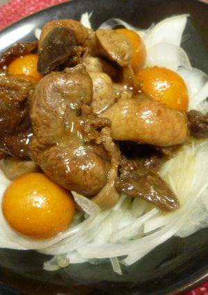 鶏のキンカン＆ハツ入りモツ煮-レシピのメイン写真