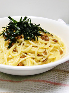 一人ランチにいかが?簡単納豆のパスタ☆-レシピのメイン写真