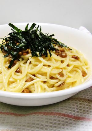 一人ランチにいかが?簡単納豆のパスタ☆-レシピのメイン写真