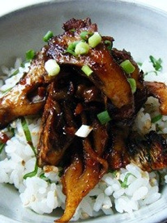 マイタケの味噌照り焼きごはん-レシピのメイン写真